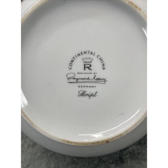 RAYMOND LOEWY'S Vintage Script Pattern Teapot or Coffee 5.5 Inches Germany - Picture 6 of 6